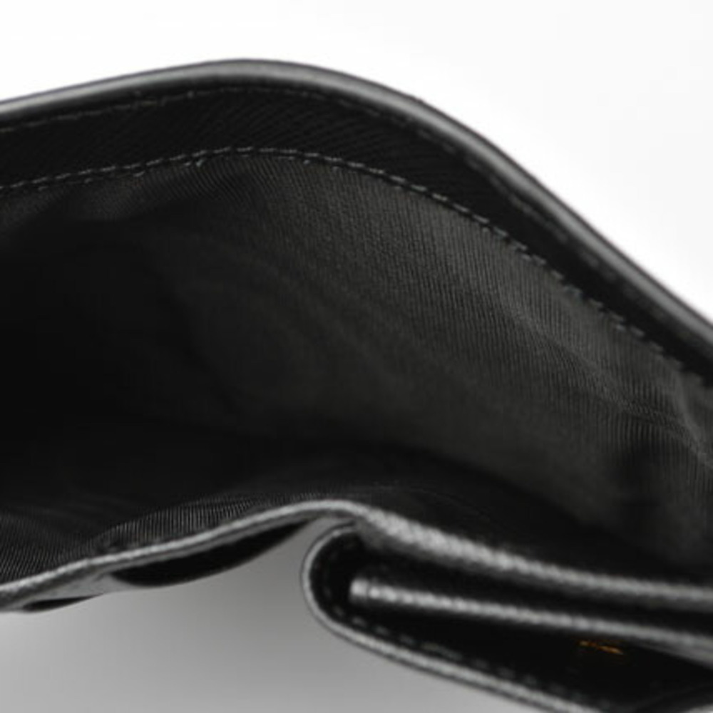 PRADA Folding Wallet 1MV204 SAFFIANO Lip Motif NERO Black Outlet - Picture 6 of 10